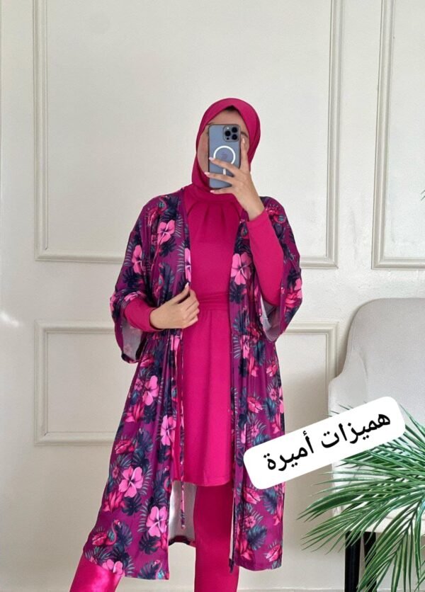 بوركيني 5بياس سروال غوب بوني كاش القياسات s m l xl xxl