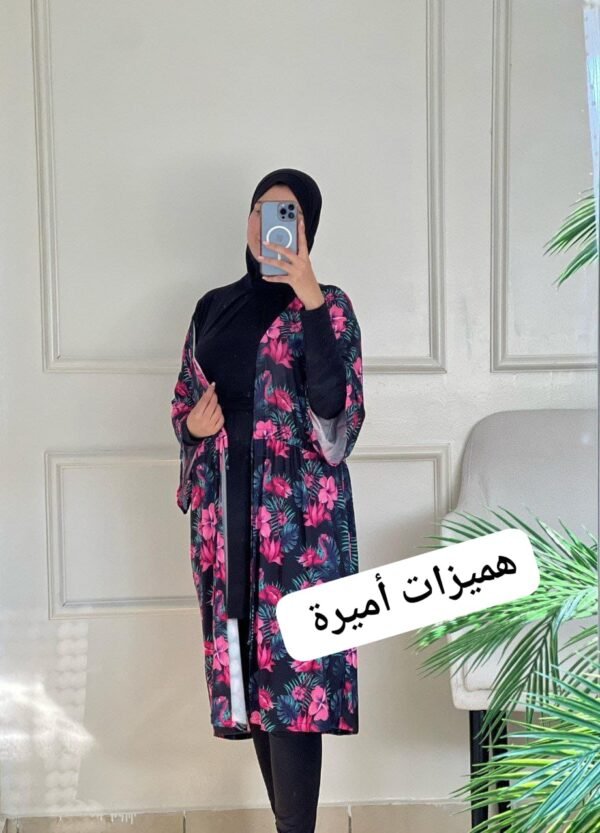بوركيني 5بياس سروال غوب بوني كاش القياسات s m l xl xxl